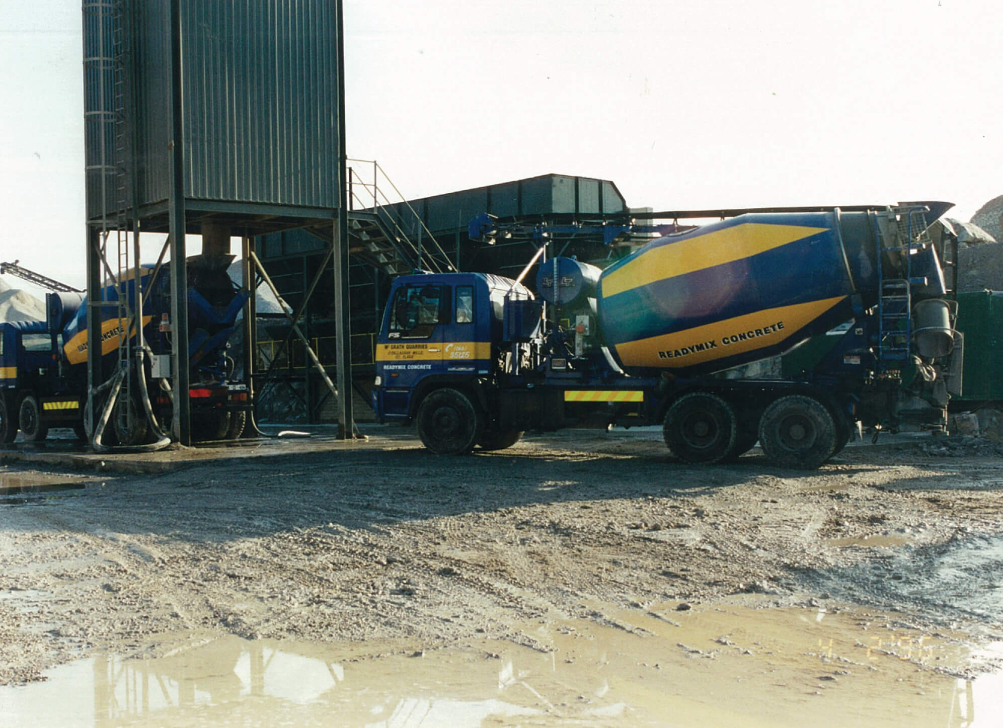 Readymix concrete produced in 1995